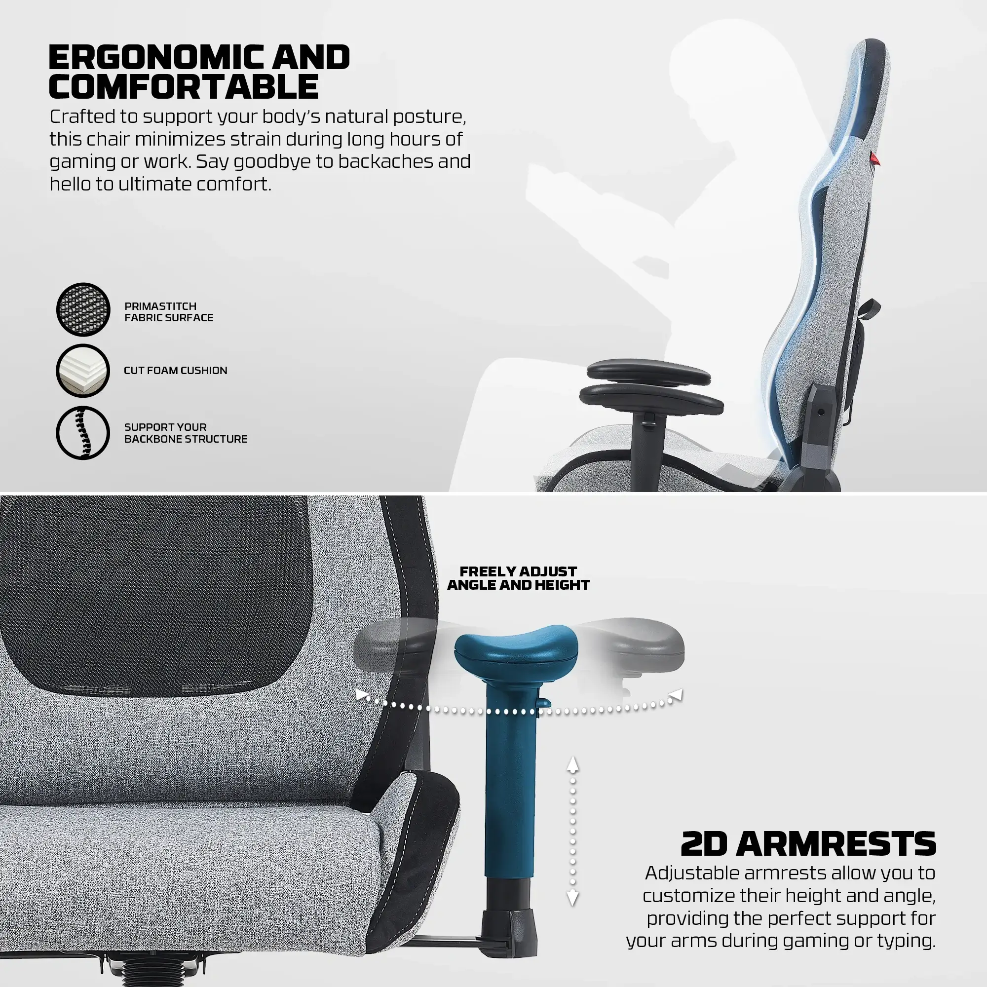 FANTECH GC195 GAMING CHAIR FANTECH GC195 GAMING CHAIR